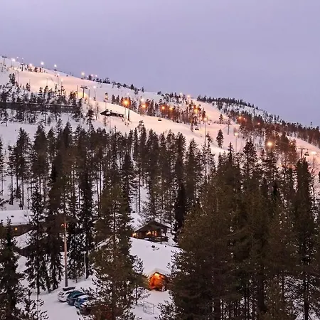 Ski-inn Kelohuoneisto Pyhaetunturissa Lägenhet Pelkosenniemi