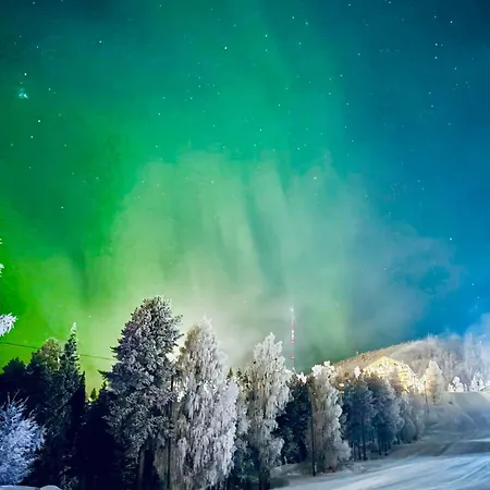 Ski-inn Kelohuoneisto Pyhaetunturissa דירה *