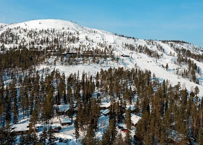 Ski-inn Kelohuoneisto Pyhaetunturissa דירה